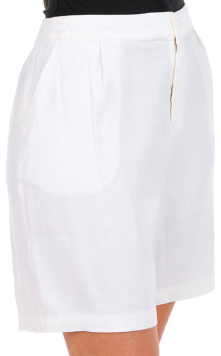 Thumbnail 3: NYDJ Women's Relaxed Linen Shorts 