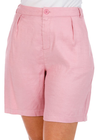 Thumbnail 3: NYDJ Women's Relaxed Linen Shorts 
