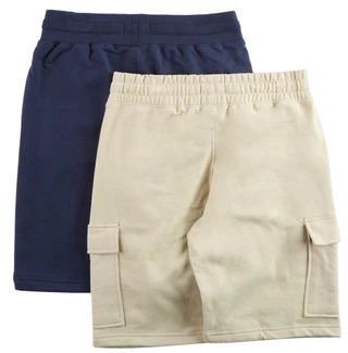 Thumbnail 4: Weatherproof Little Boys 2 Pk Cargo Shorts Set 