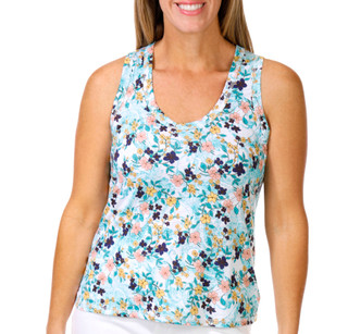 Thumbnail 1: Blue Sol Blue Sol Women's Luxey Paisley Tank 