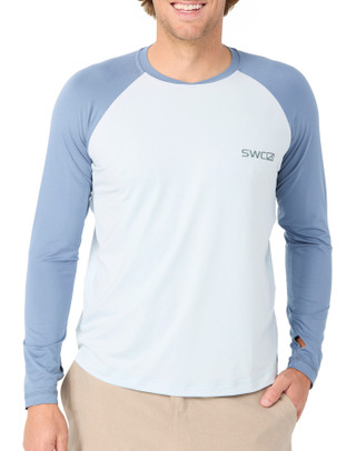 Thumbnail 1: SWC Men's Long Sleeve Raglan Graphic Performance Shirt 