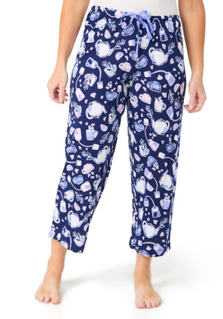 Thumbnail 1: Hue Women's Tea Time Print Pajama Capris 