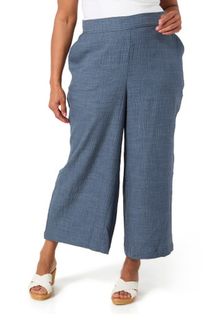 Thumbnail 2: MAX STUDIO Plus Heathered Crop Pants 
