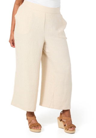 Thumbnail 2: MAX STUDIO Plus Heathered Crop Pants 