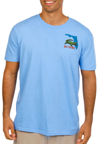 Thumbnail 3: REEL LEGENDS Men's Gator Flag T-Shirt 