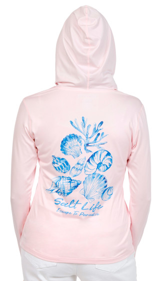 Thumbnail 2: Salt Life Salt Life Women's Long Sleeve By The Seashore Hoodie 