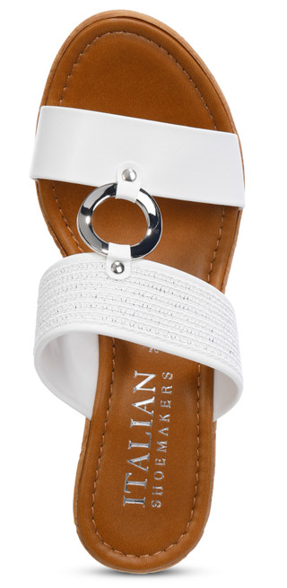 Thumbnail 4: Italian Shoemakers Womens Lights 2 Wedge Sandals 