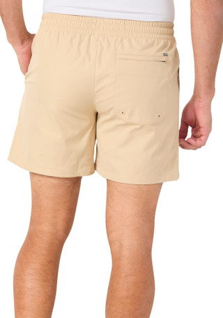 Thumbnail 3: Hurley Men's Solid Offshore Pull On Walk Shorts 
