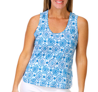 Thumbnail 1: Blue Sol Blue Sol Women's Luxey Print Tank 