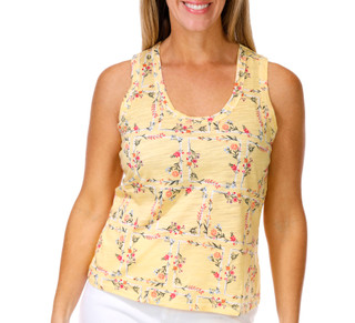 Thumbnail 1: Blue Sol Blue Sol Women's Luxey Floral Print Tank 