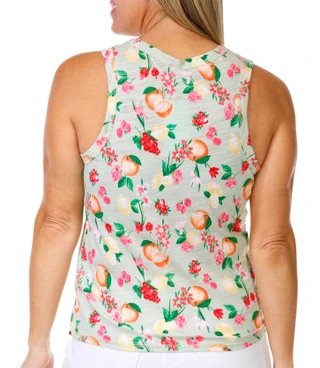 Thumbnail 3: Blue Sol Blue Sol Women's Luxey Fruit Print Tank 