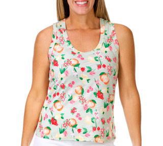 Thumbnail 1: Blue Sol Blue Sol Women's Luxey Fruit Print Tank 