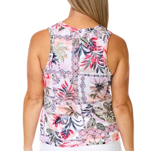 Thumbnail 3: Blue Sol Blue Sol Women's Luxey Island Print Tank 