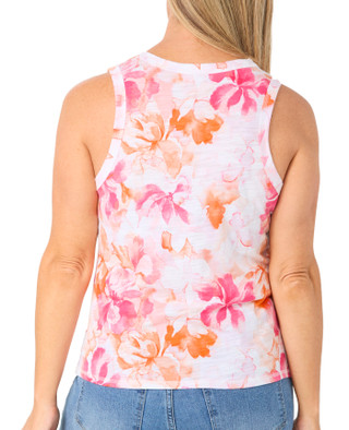 Thumbnail 1: Blue Sol Blue Sol Women's Luxey Watercolor Print Tank 