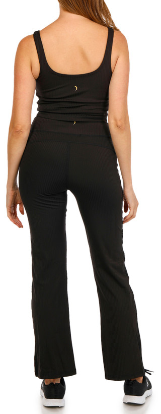 Thumbnail 2: Jessica Simpson Women's Active 2 Pc Ribbed Yoga Pants Set 