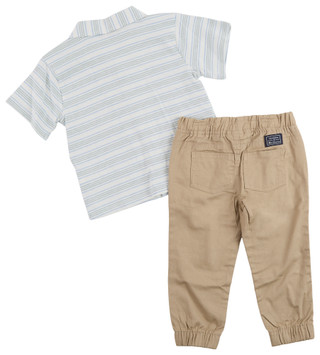 Thumbnail 3: Ben Sherman Toddler Boys 2 Pc Stripe Pants Set 