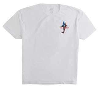 Thumbnail 2: REEL LEGENDS Men's USA Jaws T-Shirt 