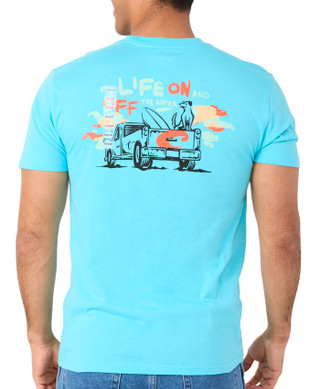 Thumbnail 2: COSTA Men's Short Sleeve Life On The Water Graphic Tee 