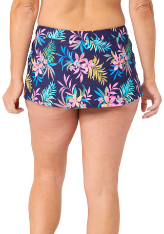 Thumbnail 4: Leilani Womens Lux Skirtini Swim Skirt 