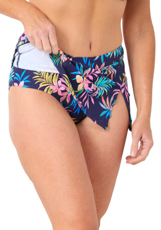 Thumbnail 5: Leilani Womens Lux Skirtini Swim Skirt 