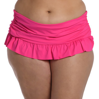 Thumbnail 1: La Blanca Plus Island Goddess Skirted Swim Bottom 