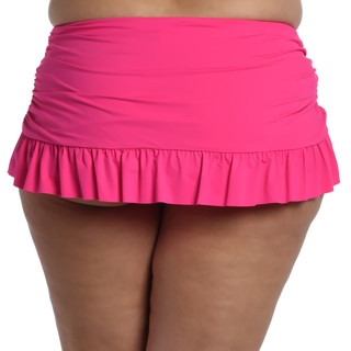 Thumbnail 4: La Blanca Plus Island Goddess Skirted Swim Bottom 