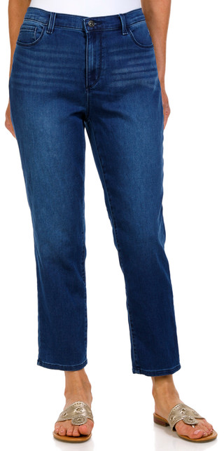 Thumbnail 3: Gloria Vanderbilt Womens Cali 5-Pocket Knit Denim Jeans 