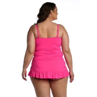 Thumbnail 4: La Blanca Plus Twist Bandini Swim Top 