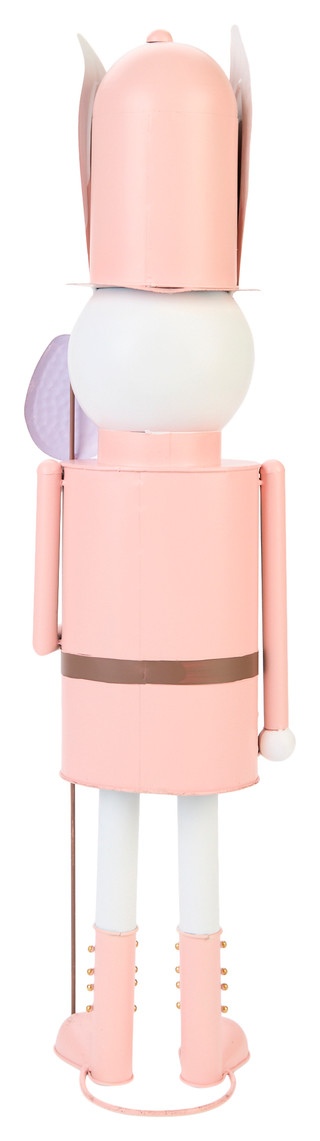Thumbnail 3: PD HOME 32 in Metal Bunny Nutcracker 