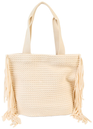 Thumbnail 1: SHIRALEAH Mavis Fringe Tote Bag 