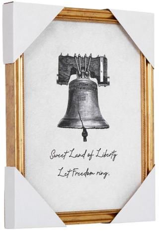 Thumbnail 2: Six Trees 11x14 Liberty Bell Wall Art 