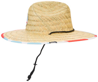 Thumbnail 3: Salt Life Men's Stars & Stripe Straw Hat 