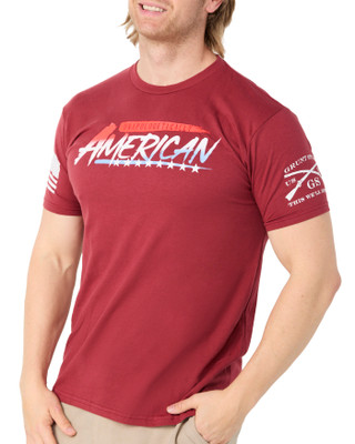 Thumbnail 1: GRUNT STYLE Men's Unapologetically American T-Shirt 