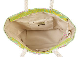 Thumbnail 3: Sun N' Sand 21 in Straw Shoulder Tote Bag 