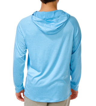 Thumbnail 2: Spyder Men's Active Rashguard Logo Hoodie 