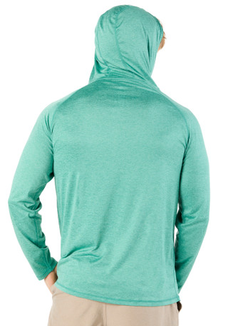 Thumbnail 2: Spyder Men's Active Rashguard Logo Hoodie 