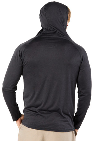 Thumbnail 2: Spyder Men's Active Rashguard Logo Hoodie 