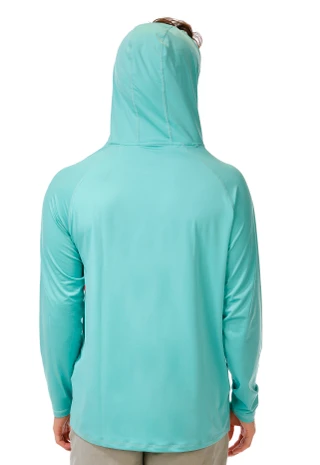 Thumbnail 2: Spyder Men's Active Rashguard Logo Hoodie 