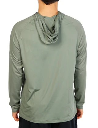 Thumbnail 2: Spyder Men's Active Rashguard Logo Hoodie 