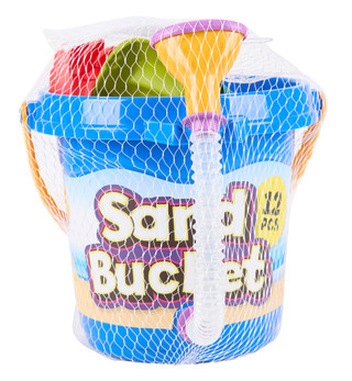 Thumbnail 1: Brooklyn Lollipop 12 Pc Beach Bucket Toy Set  