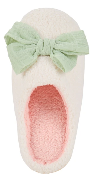 Thumbnail 3: THE DARLING EFFECT Women's Cozy Bow Slippers 