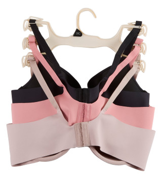 Thumbnail 2: ANNE KLEIN Women's 3 Pk T-Shirt Bras 