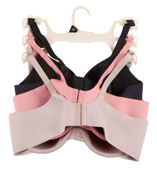Thumbnail 2: ANNE KLEIN Women's 3 Pk Full Figure T-Shirt Bras 