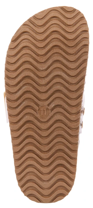 Thumbnail 3: Bebe Girl's Jelly Footbed Mules 
