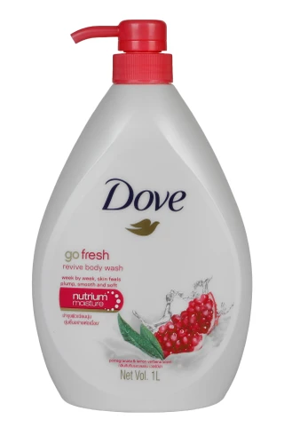 Thumbnail 1: DOVE 33.8 oz Pomegranate & Lemon Verbena Scented Body Wash 