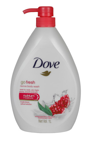 Thumbnail 1: DOVE 33.8 oz Pomegranate & Lemon Verbena Scented Body Wash 