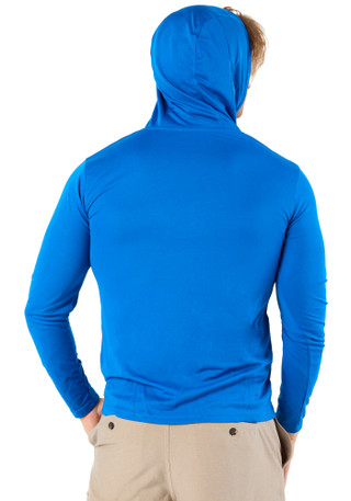 Thumbnail 2: The American Outdoorsman Men's Active Fish Flag Long Sleeve Hoodie 