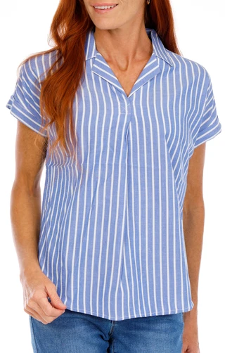 Thumbnail 2: Women's Stripe Print Top  
