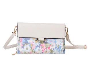 Thumbnail 1: DS Fashion Faux Leather Organizer Crossbody Wallet  