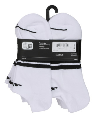 Thumbnail 2: Adidas Men's 6 Pk No Show Socks  